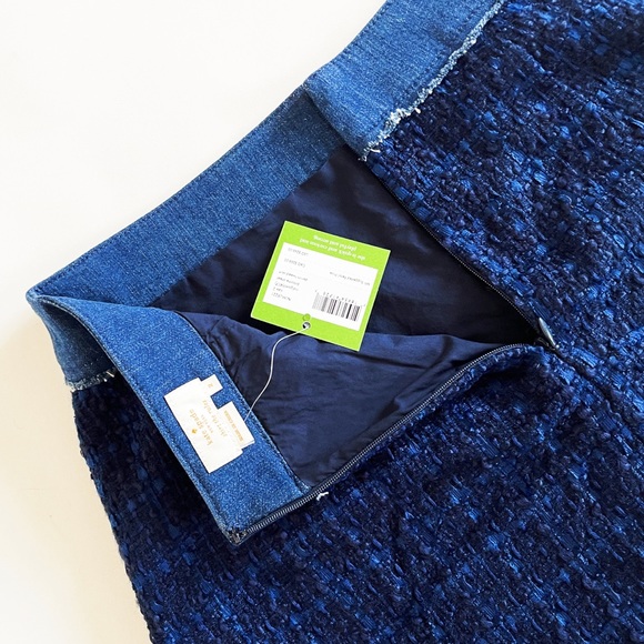 Kate spade Brooke street denim tweed skirt - Picture 6 of 6